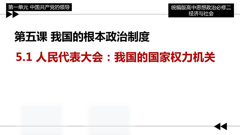 5.1人民代表大会：我国的国家权力机关 课件- 高中政治统编版必修三政治与法治 (3)04