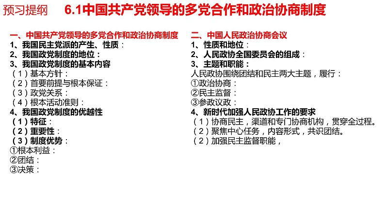 6.1中国共产党领导的多党合作和政治协商制度 课件- 高中政治统编版必修三政治与法治03