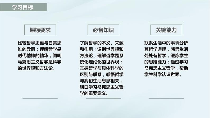 1.1 追求智慧的学问  课件-2023-2024学年高中政治统编版必修四哲学与文化第4页