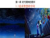 1.1 追求智慧的学问 课件-2023-2024学年高中政治统编版必修四哲学与文化