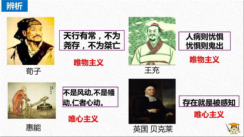 1.2  哲学的基本问题（课件）高中政治必修四哲学与文化 统编版08