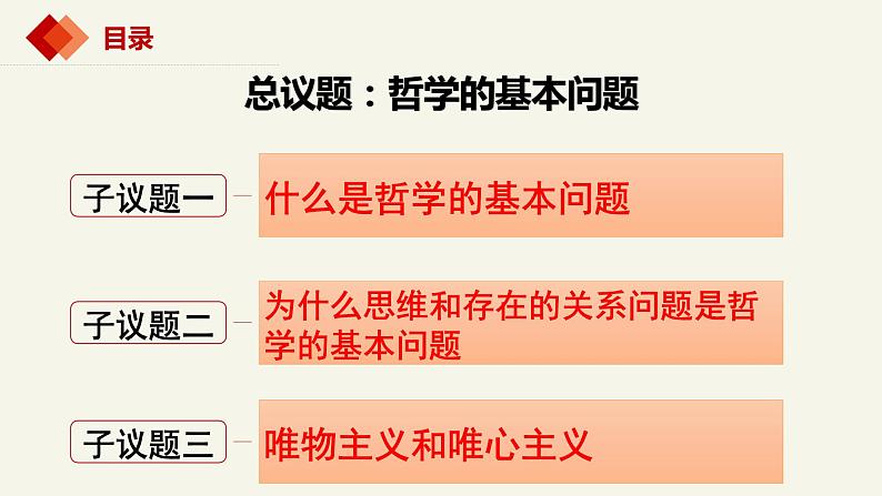 1.2哲学的基本问题  课件-2023-2024学年高中政治统编版必修四哲学与文化04