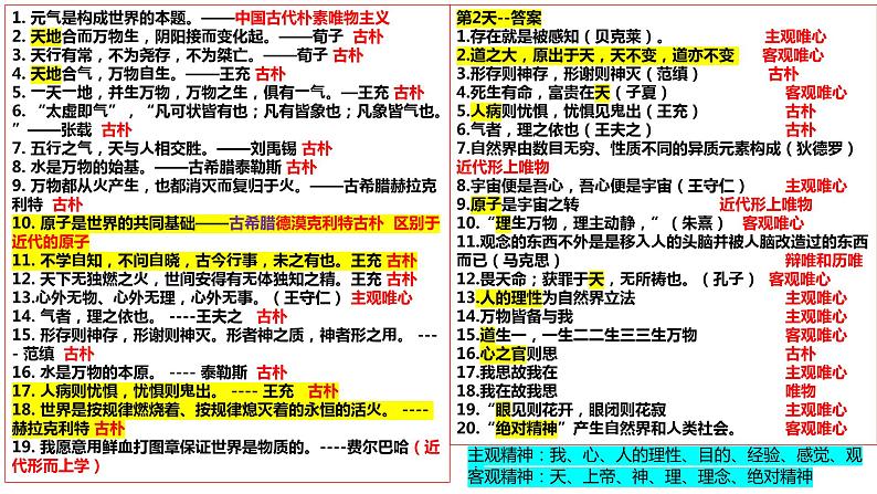 1.2哲学的基本问题  课件-2023-2024学年高中政治统编版必修四哲学与文化 (2)01