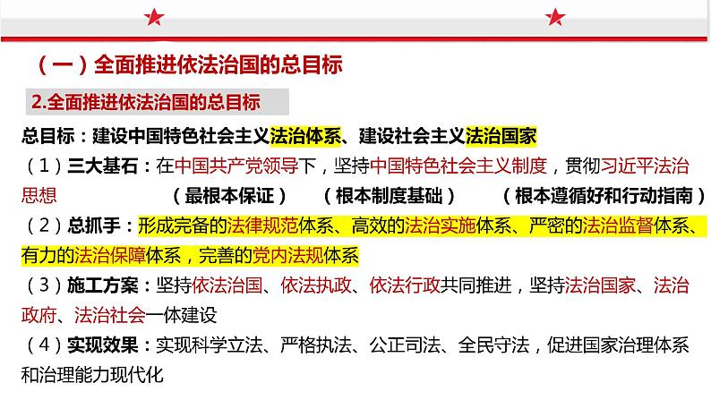 7.2 全面推进依法治国的总目标与原则 课件- 高中政治统编版必修三政治与法治第5页