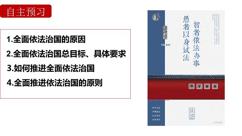 7.2全面推进依法治国的总目标与原则 课件- 高中政治统编版必修三政治与法治第3页