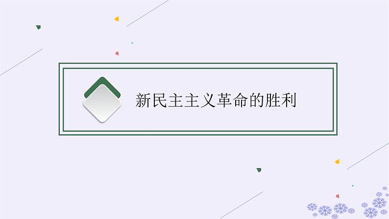 2025届高考政治一轮总复习必修1第2课只有社会主义才能救中国课件03