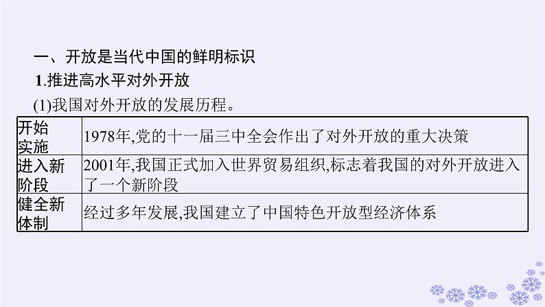 2025届高考政治一轮总复习选择性必修1第7课经济全球化与中国课件05