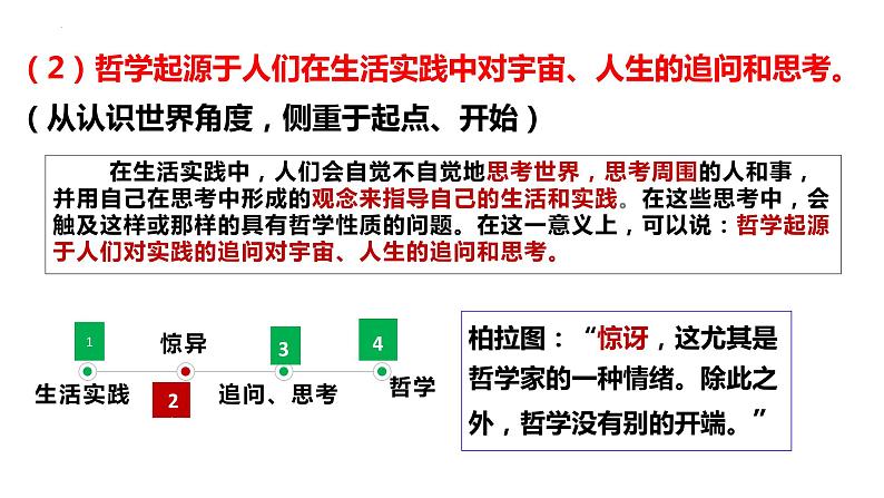 1.1 追求智慧的学问 课件-2023-2024学年高中政治统编版必修四哲学与文化第6页