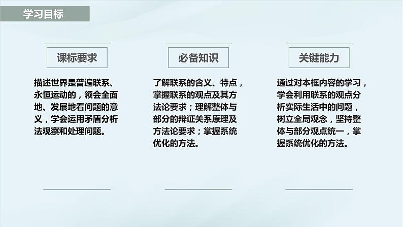 3.1 世界是普遍联系的  课件-2023-2024学年高中政治统编版必修四哲学与文化第2页