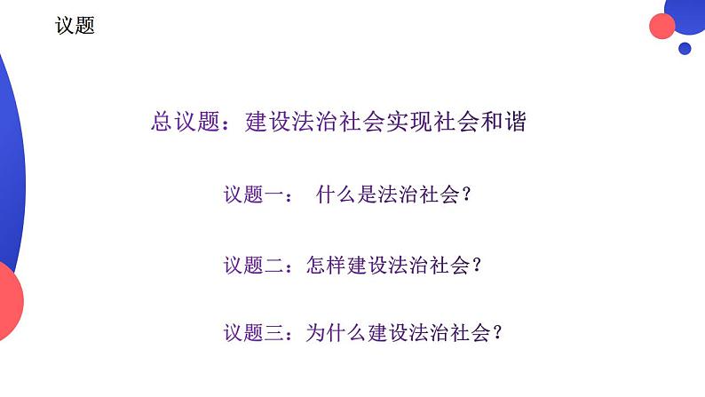 8.3法治社会 课件 高中政治 必修3 政治与法治  统编版03