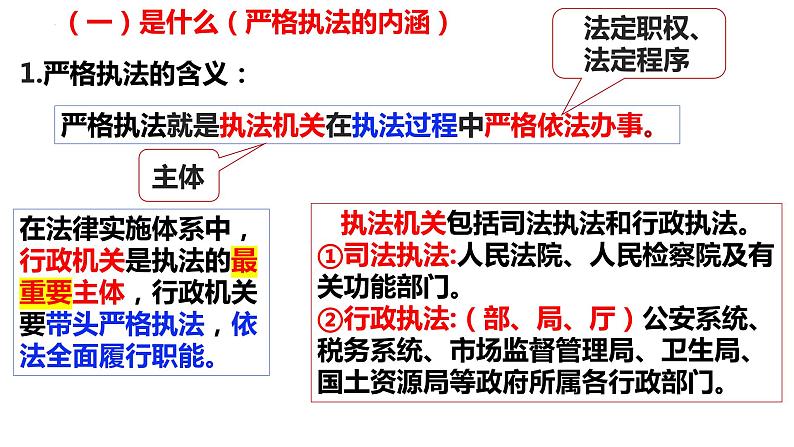 9.2严格执法课件-2023-2024学年高中政治统编版必修三政治与法治第5页