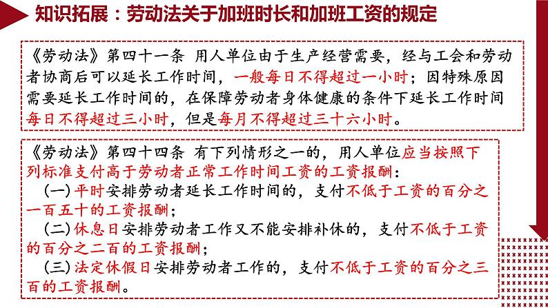 7.2 心中有数上职场 课件 高中政治选择性必修2  法律与生活  统编版第8页