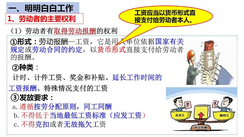 7.2心中有数上职场课件-2023-2024学年高中政治统编版选择性必修二法律与生活第5页