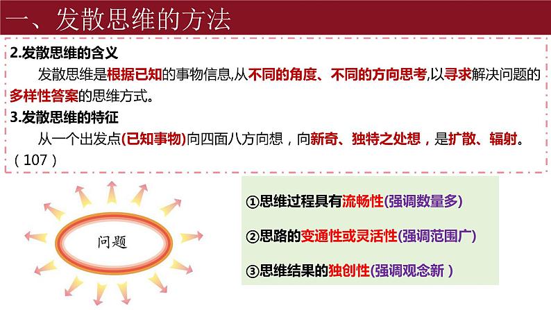 12.1 发散思维与聚合思维的方法 课件-2023-2024学年高中政治统编版选择性必修三逻辑与思维05