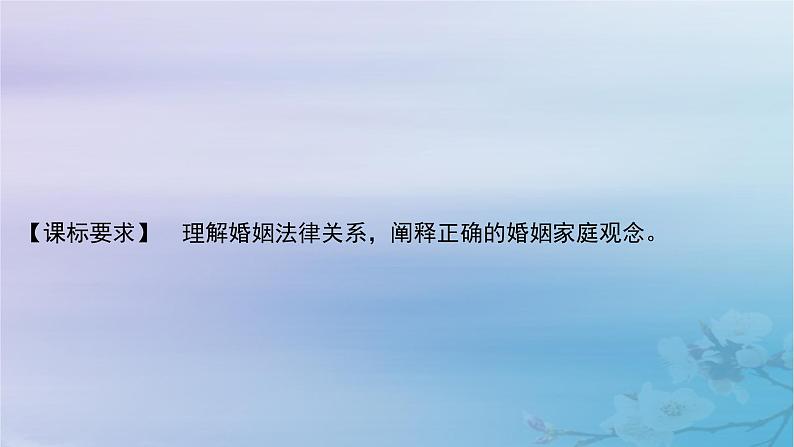 2025届高考政治一轮总复习选择性必修2第二单元家庭与婚姻第六课珍惜婚姻关系课件02