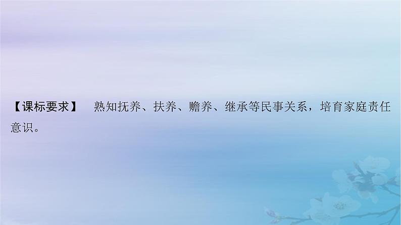 2025届高考政治一轮总复习选择性必修2第二单元家庭与婚姻第五课在和睦家庭中成长课件02