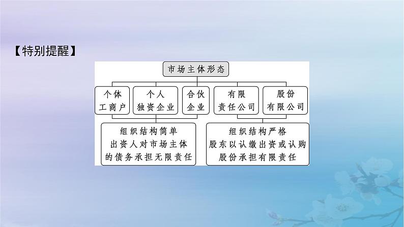 2025届高考政治一轮总复习选择性必修2第三单元就业与创业第八课自主创业与诚信经营课件第7页