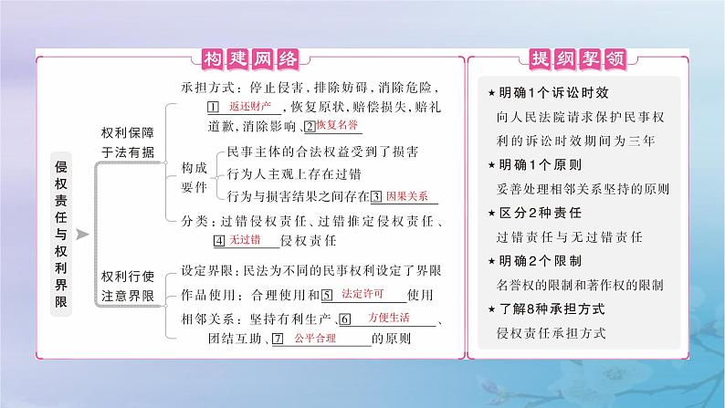 2025届高考政治一轮总复习选择性必修2第一单元民事权利与义务第四课侵权责任与权利界限课件04