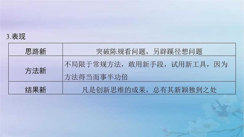 2025届高考政治一轮总复习选择性必修3第四单元提高创新思维能力课件08