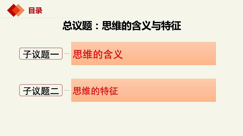 1.1思维的含义与特征课件2023-2024学年高中政治选择性必修三第4页