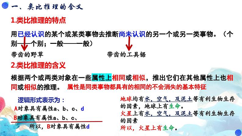 7.2类比推理及其方法课件2023-2024学年高中政治选择性必修三第6页