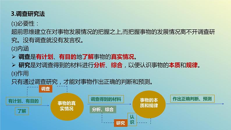 13.2超前思维的方法与意义课件-2023-2024学年高中政治统编版选择性必修307