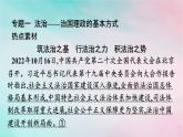 新教材2024年高中政治第3單元全面依法治國單元核心知識整合課件部編版必修3