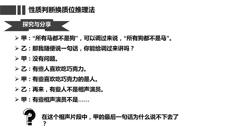 6.2 简单判断的演绎推理方法课件  高中政治 选择性必修3 逻辑与思维  统编版第7页