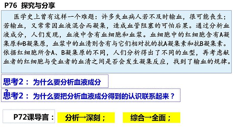 8.2 分析与综合及其辩证关系课件  高中政治 选择性必修3 逻辑与思维  统编版第3页