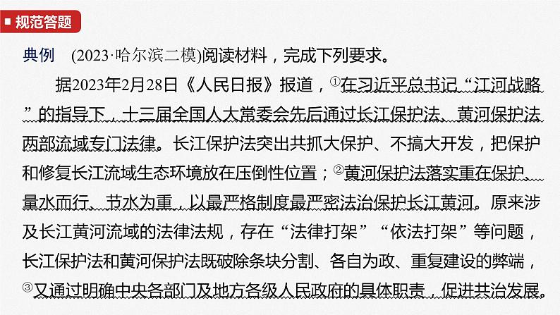 必修3 第十六课　大题攻略　关于“依法治国”的命题-2025年高考政治一轮复习课件03