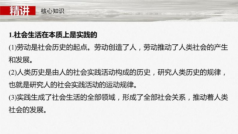 必修４ 第二十一课　寻觅社会的真谛-2025年高考政治一轮复习课件08