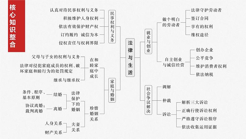 2025年高考政治大一轮复习 选择性必修2 阶段提升复习七　法律与生活（课件+讲义）04