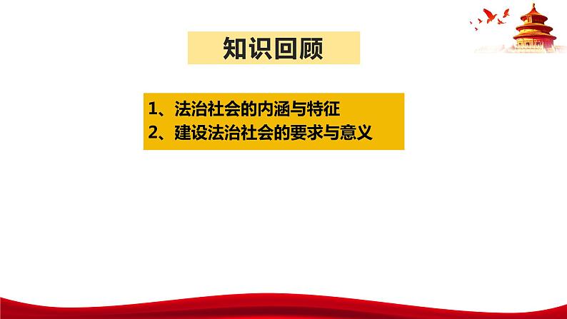 统编版高中政治必修三政治与法治   9.1  科学立法  课件第1页