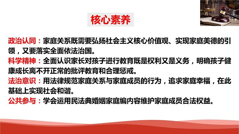 统编版高中政治选择性必修二法律与生活   5.1  家和万事兴  课件第3页