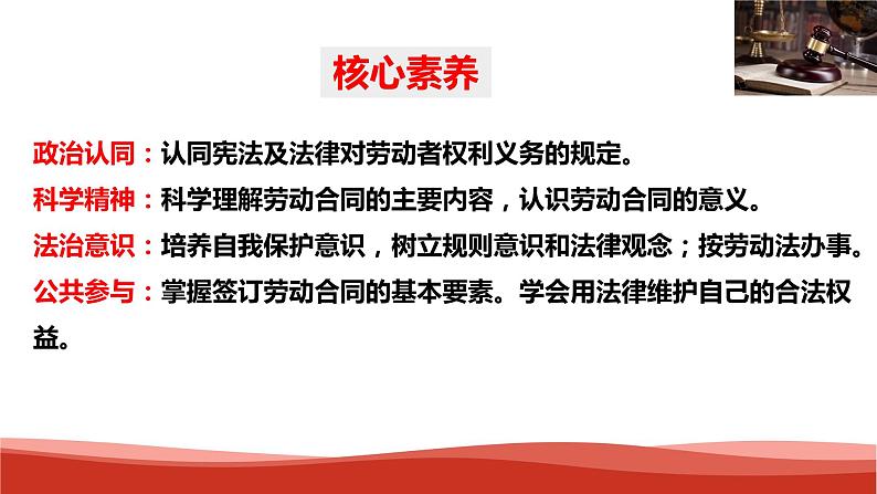 统编版高中政治选择性必修二法律与生活   7.1  立足职场有法宝  课件03