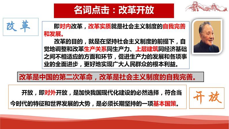 统编版高中政治必修一中国特色社会主义  第3课复习——只有中国社会主义才能发展中国  课件06