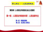 统编版高中政治必修三政治与法治   4.1  人民民主专政的本质：人民当家作主  课件