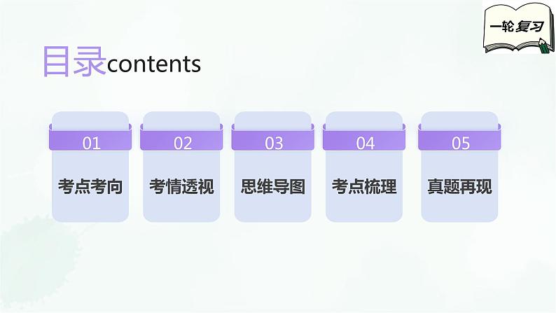 【备战2025年高考】高中政治高考一轮复习  第三课   我国的经济发展  课件02