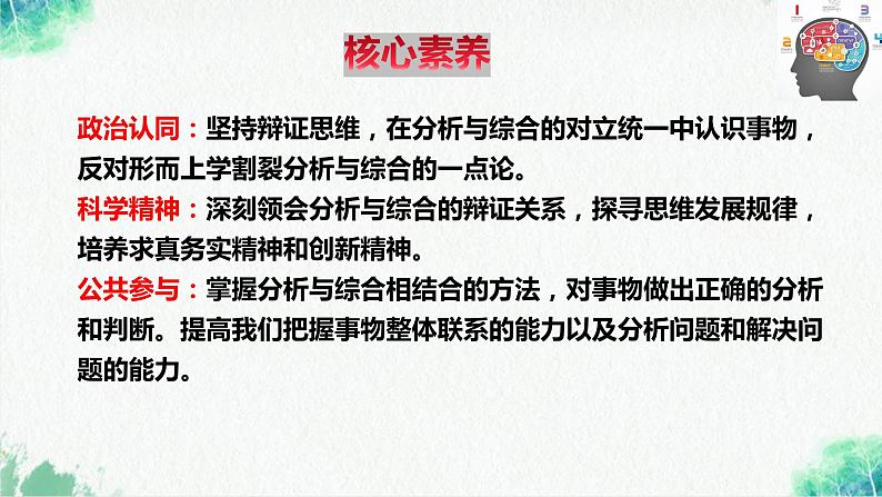 统编版高中政治选择性必修三逻辑与思维   8.2  分析与综合及其辩证关系  课件03