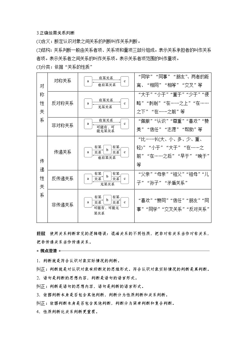 选择性必修3 第三十五课　课时2　正确运用判断（教师版）第2页