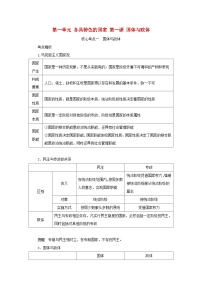 2025版高考政治全程一轮复习核心突破练习选择性必修1第一单元各具特色的国家第一课国体与政体