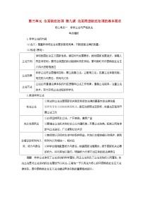 2025版高考政治全程一轮复习核心突破练习必修3第三单元全面依法治国第九课全面推进依法治国的基本要求