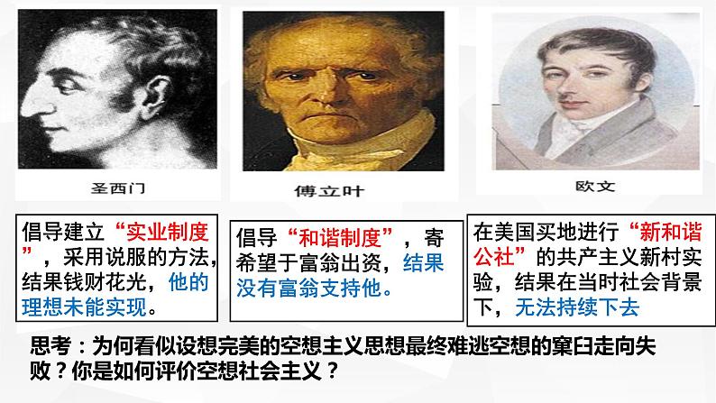 统编版高中政治必修一1.2《科学社会主义的理论与实践》课件第7页