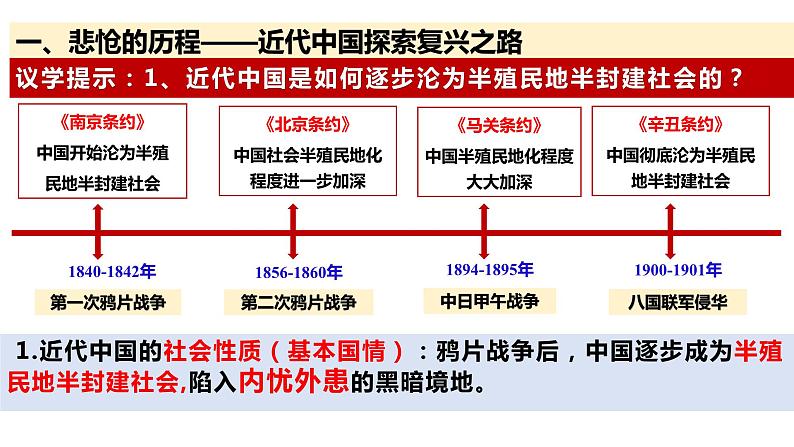 2.1 新民主主义革命的胜利（课件） 高中政治必修一《中国特色社会主义》 （统编版）07