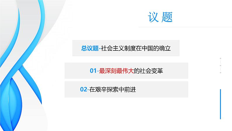 高中政治人教统编版必修1中国特色社会主义2-2社会主义制度在中国的确立精品课件3第4页