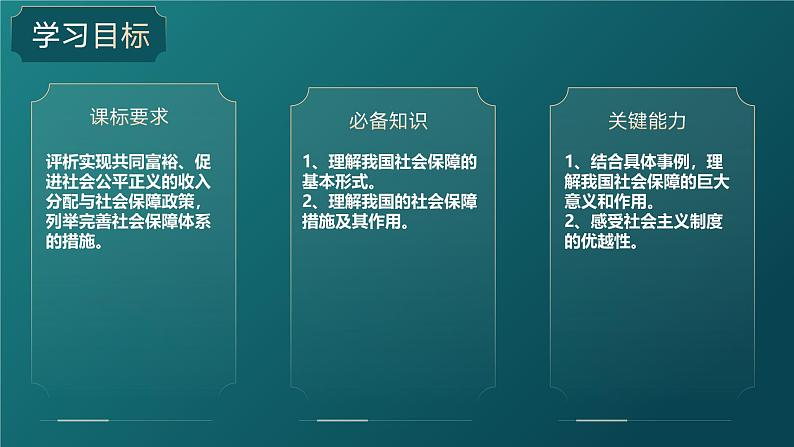 高中政治人教统编版必修2经济与社会4-2我国的社会保障精品课件302