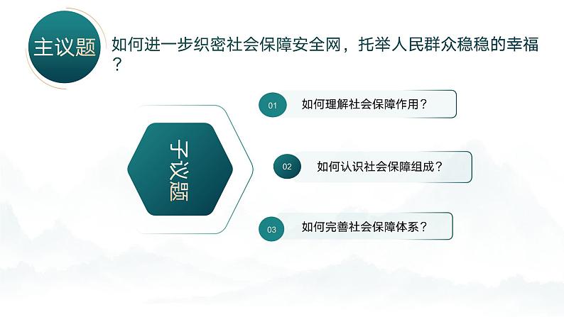 高中政治人教统编版必修2经济与社会4-2我国的社会保障精品课件305