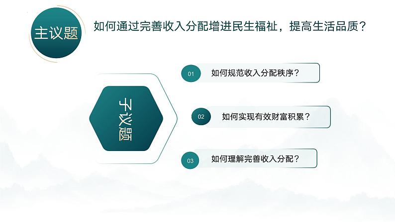 高中政治人教统编版必修2经济与社会4-1我国的个人收入分配精品课件206