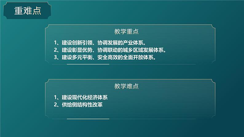 高中政治人教统编版必修2经济与社会3-2建设现代化经济体系精品课件第3页