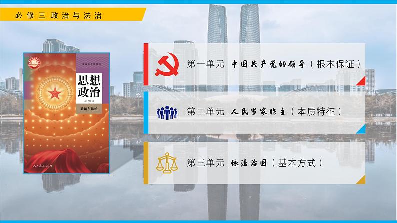 高中政治人教统编版必修3政治与法治9-1科学立法精品课件201